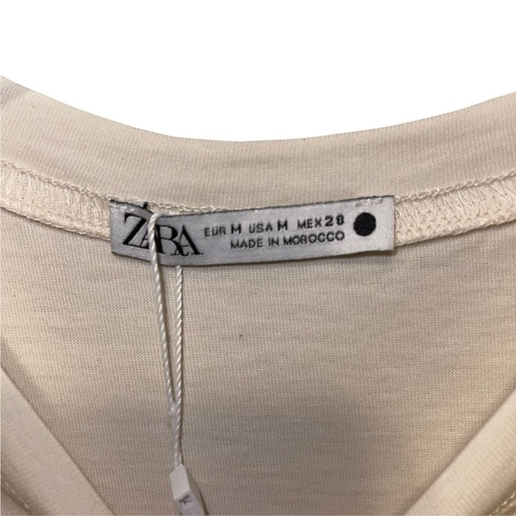 NWT Zara Woman Top Size M - Picture 4 of 7